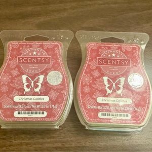 2 Scentsy Bars Christmas Cuddles